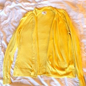Yellow Cardigan